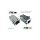 1.3inch Gigabit RJ45 Jack With Transformer and LEDs