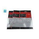 Red Flexible Packaging Pouches Moisture Proof / Aluminum Colored Zip Lock Bags thumbnail-1