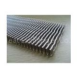 louvered Counterflow Heat Exchanger Fins of Extend cooling surface