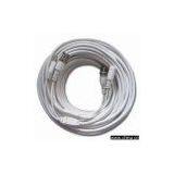 CCTV Cable,White Video/power Cable(15M,20M,30M)