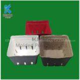 Colorful Paper Pulp Molded Fresh Fruit Packaging Tray, Environmental and Biodegradable thumbnail-2