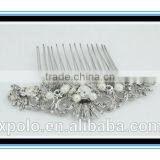 Factory Price Wedding Hair Accessory Pearl Wedding Comb thumbnail-3