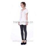 Popular Design Superior Stylish Cotton t Shirts for Women thumbnail-3