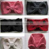 Fashion Winter Spring Knitted Bow Headband thumbnail-4