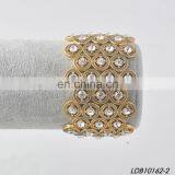 Immitation Rhodium Crystal Stretch Bracelet thumbnail-1