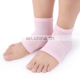 Health Care Products Nylon Moisturizing Heel Sock With Gel Pad#HG-04
