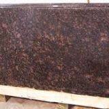Tan Brown Granite Floor Tiles Kitchen Countertops Polished thumbnail-1