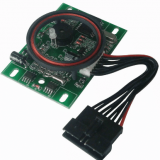 Smart electronic board for smart glass door lock