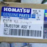 Excavator PC400-7 Engine Fuel Injector 6156-11-3300 / 095000-1211 thumbnail-2