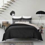 Hypoallergenic Waterproof Anti Slip Black 100% Polyester Embossed Bed Cover Sheet Set In Stock thumbnail-1