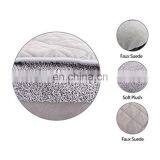 Plush Dog Bed Rectangle Warm Pet Bed, Creative Pattern Design thumbnail-4