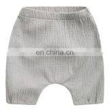 Summer Plain Organic Cotton Boys Girls Baby Diaper Pants thumbnail-6