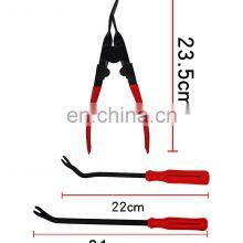 Car Door Panel Clips Pliers Trim Removal Fastener Tool Kit 3PCS 35X25X5 Cm About 550g Universal 3PCS/SET High-quality Red/blue thumbnail-2