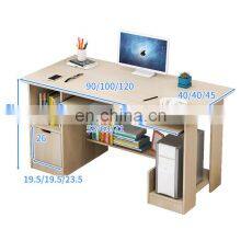 Student Study Office Desk Furniture Space Saving Wooden Desk Small Modern Cheap Studying Table Desk for Student thumbnail-4