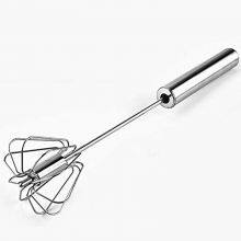 Stainless Steel Baking Tools Self Rotating Mixer Milk Whiskers Milk  Frother Egg Whisk for Kitchen Utilities thumbnail-3