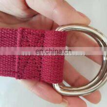 100% Cotton Yoga Strap With Adjustable D-Ring, Improve Flexibility & Strength for Yoga Stretching Fitness thumbnail-2