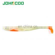 JOHNCOO 14.5cm 13g Saltwater Fishing Lure Shad Soft Bait 3D Eyes Silicone Artificial Fish Bait Soft Plastic Lure 3pcs/bag thumbnail-5