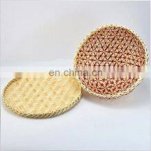 Hot Sale Colorful Bamboo Food Cover Tray With Dome Mesh Vietnam Supplier thumbnail-5