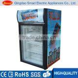 Single Glass Door Mini Upright Display Fridge With Light Box thumbnail-5