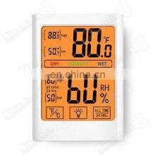 MC34 Digital Wall Thermometer Lcd Thermometer Temperature and Humidity Monitor thumbnail-2