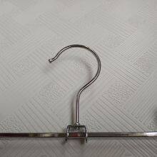 Amozon Customized Adjustable Chrome Metal Clip Pants Dress Underwear Lingerie Rubber Coated Hanger thumbnail-3