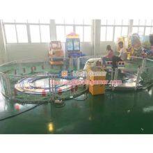 Tai Le Children's Play City Rail Transit in Zhongshan, Guangdong Fixed Track Small Horse Small Train Plaza Small Play Children Ride thumbnail-2