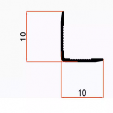 Aluminum Alloy Edge Trimming Strip Aluminum Right Angle Edge Trimming Decorative Line thumbnail-5