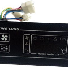 Original Auto ac Parts SK-17-1 Chinese Kinglong Bus AC Control Panel thumbnail-3