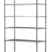 NSF EPOXY WIRE SHELVING Wire Shelving for Closet Wire Shelf, Wire Rack, Chrome Shelf, Chrome Rack thumbnail-4