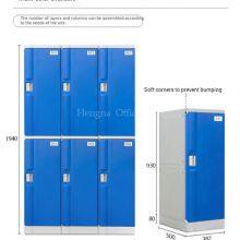 Armario de plástico ABS con esquinas antichoque - Gabinete de almacenamiento a prueba de agua de alta calidad para uso en gimnasios, escuelas y oficinas thumbnail-1