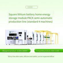 Semi-automatic Assembly Equipment for Large Single-cell Household Energy Storage Module Pack on the Square-shell Battery Pack Production Line thumbnail-4