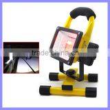 SMD3528 LED 30 Watt 18650 Powered Bright Outdoor 24 LED Flood LED Light thumbnail-1