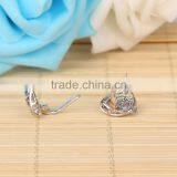 925 Sterling Silver Muilti Color Genuine Gems Clip on Earring Amethyst,Topaz,Peridot,Citrine,Garnet Mix or Single thumbnail-3