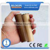 Tube Unique Handy Charger 2600mah ,wholesale Wood Power Bank Gift thumbnail-1