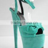 Sexy Platform High Heels 16cm Night Club Sandal Shoes 7 Color High Wedges Sandals for Women New Arrivals thumbnail-4