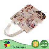 Custom Logo Promotional Shopping Custom Burlap Bag thumbnail-4