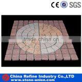 Low price red porphyry paving stone