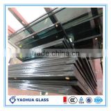 tinted glass and reflective bronze low-e insulated glass