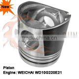 Piston Set WEICHAI WD10G220E21 thumbnail-1