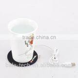 Heated Cup Mats for Coffee Keep Warm in the Cold Weather thumbnail-1