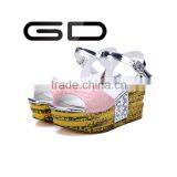 2016 New Arrival Candy Color Manufacture Female Buckle up Women Wedge thumbnail-5