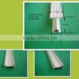 13.6mm*21.6mm*10.2mm Aluminum Bending Rail Profile for Curtain thumbnail-1