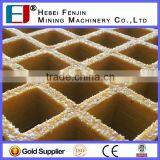 High Strength 38x38mm Mesh Light Weight Gritted Cover Fiberglass Grating For Footbridge thumbnail-2