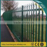2015 galvanized steel palisade fence coated steel palisade fence/palisade fence(Guangzhou Factory)
