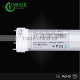 China manufactory price white 18w 2g11 pll led tube 4pins aluminium