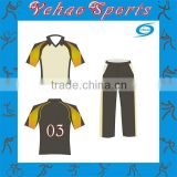 customized made polyester Cricket Jerseys uniforms
