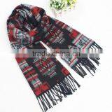 New Product High Quality Fashion Geometric Pattern Scarf WJ-664 thumbnail-3