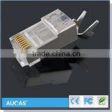 Pure Copper Chip 14 Pin Cat6 Cat7 Connector thumbnail-4