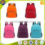 New Arrival! Waterproof Nylon Foldable Multi-color Promotional Backpack for Girls thumbnail-1