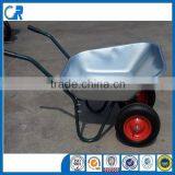 China Wholesale Construction Wheelbarrow Two Wheels Wheelbarrow thumbnail-1